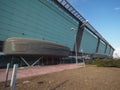 Oval Lingotto indoor arena in Turin Royalty Free Stock Photo