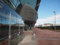 Oval Lingotto indoor arena in Turin Royalty Free Stock Photo