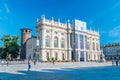 Royal Palace Palazzo Madama e Casaforte degli Acaja Royalty Free Stock Photo