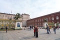 The Palazzo Chiablese is a wing of the Royal Palace of Turin, Italy Royalty Free Stock Photo