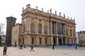 Palazzo Madama e Casaforte degli Acaja is a palace in Turin, Italy Royalty Free Stock Photo