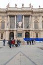 Palazzo Madama e Casaforte degli Acaja is a palace in Turin, Italy Royalty Free Stock Photo