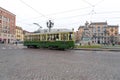 Piazza Carlo Emanuele II is one of the main squares in the center of Turin, Italy