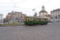 Piazza Carlo Emanuele II is one of the main squares in the center of Turin, Italy