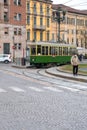 Piazza Carlo Emanuele II is one of the main squares in the center of Turin, Italy