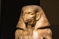 TURIN, ITALY - 25 May 2019: Egyptian statue of governor Wahka at the Egypt Museum - Image
