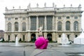 TURIN, ITALY,SEPTEMBER 24,2016: The colored snail , symbol of Te