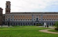 Turin, Italy - september 2020: gardens of the royal palace of the ruling Savoy family