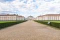 Turin, Italy - Stupinigi Royal Palace. Luxury old baroque exterior