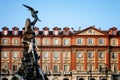 Turin, Piazza Statuto Royalty Free Stock Photo