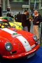 Turin, Piedmont, Italy -7/02/2014- AutoMotoRetro is the annual periodic fair for enthusiasts and collectors of vintage cars and