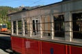 Turin, Piedmont, Italy - 03/10/2006 - The cogwheel train that connects the city with the Basilica of Superga Royalty Free Stock Photo