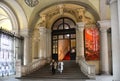 Turin, Piedmont, Italy-04/21/2019- The entrance to the historic museum of Risorgimento Royalty Free Stock Photo
