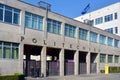 Turin, Piedmont, Italy -10-10-2021- External view of the Polytechnic of Turin, seat of the faculties of Engineering, Informatics