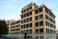 Turin, Piedmont/Italy-10/29/2015-The facade of the Lingotto building, historic business district of Fiat industry in Turin