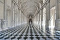 Inside the Royal house in Venaria Reale, Italy Royalty Free Stock Photo