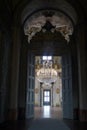 Italy Turin royal palace Stupinigi corridor to famous Great Hall
