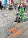 Turin Torino, Italy - September 23 2022: Fridays for Future, young people protesting on a rally strike for ecology and climate ch