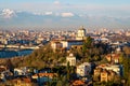 Turin (Torino), Monte dei Cappuccini Royalty Free Stock Photo