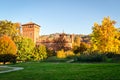 Turin (Torino Parco del Valentino and Borgo Medievale) Royalty Free Stock Photo