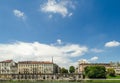 Turin (Torino), river Po and Murazzi Royalty Free Stock Photo