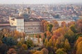 Turin Torino Royal Palace and Royal Gardens Royalty Free Stock Photo