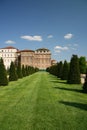 Turin, Venaria Reale, garden Royalty Free Stock Photo