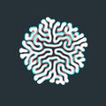 Turing morphogenesis reaction diffusion element