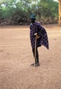 A Turkana shepherd