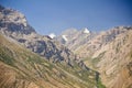 Turkestan range, pamir mountains Royalty Free Stock Photo