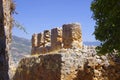 Turkey. Alanya 09.14.21 Old ruins, remains of an ancient fortress wall