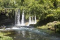 Turkey Antalya Duden Waterfall ladscape. Spring season Royalty Free Stock Photo