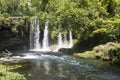 Turkey Antalya Duden Waterfall ladscape. Spring season