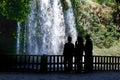 Turkey Antalya Duden Waterfall ladscape. Spring season