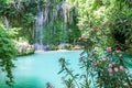 Turkey Antalya Kursunlu Waterfall view. Travel concept photo