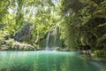 Turkey Antalya Kursunlu Waterfall view. Travel concept photo