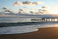 Turkey. Antalya. Sunset on Mediterranean sea Royalty Free Stock Photo