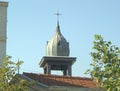 Turkey, Buyukada island, bell tower of the Christian church Royalty Free Stock Photo
