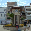 Turkey, Buyukada island, ferry berth, Clock Square, Clock Tower