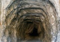 Turkey-Cankiri rock salt cave entry