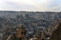 Turkey. Cappadocia. Goreme (Gereme) open air museum Royalty Free Stock Photo