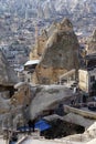 Turkey. Cappadocia. Goreme (Gereme) open air museum Royalty Free Stock Photo