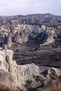 Turkey. Cappadocia. Goreme (Gereme) open air museum Royalty Free Stock Photo