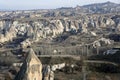 Turkey. Cappadocia. Goreme (Gereme) open air museum Royalty Free Stock Photo