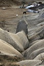 Turkey. Cappadocia. Goreme (Gereme) open air museum Royalty Free Stock Photo