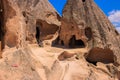 Turkey. Cappadocia. Remains of Christian churches Royalty Free Stock Photo