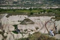 Turkey Cappadocia volcanic rock decoration photo booth