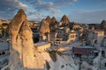Turkey Cappadocia volcanic rock hotel built