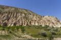 Turkey - Cappadocia - Zelve Valley rock formations Royalty Free Stock Photo