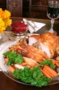 Turkey dinner Royalty Free Stock Photo